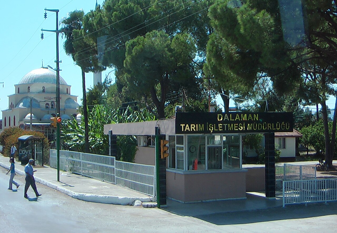 Town centre of Dalaman in Muğla